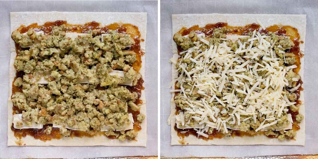 How to Make Leftover Stuffing Pinwheels – Easy & Delicious Snack Leftover Stuffing Pinwheels5
